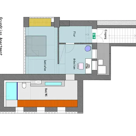 1-zimmer-wohnung Im Loft * Mannheim