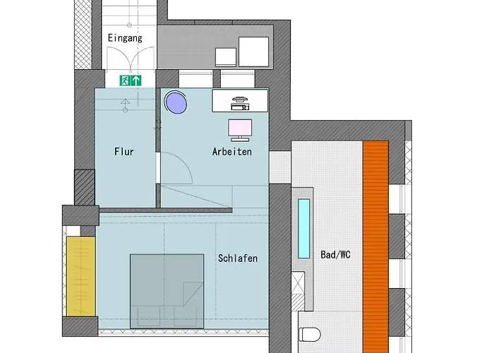 1-zimmer-wohnung Im Loft Mannheim
